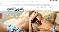 Desktop Screenshot of ergowear.com