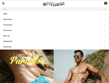 Tablet Screenshot of ergowear.com